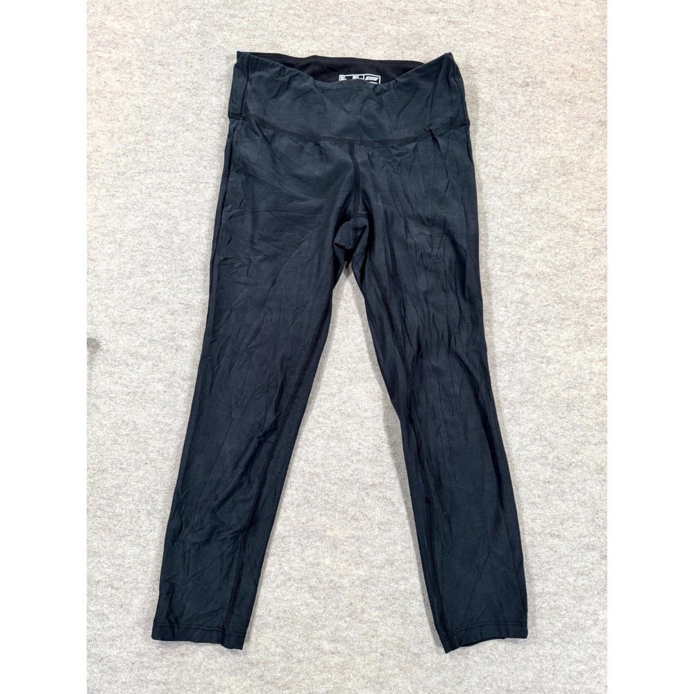 New Balance NB Dry Define High Rise Leggings Womens Small Black Elastic Waist